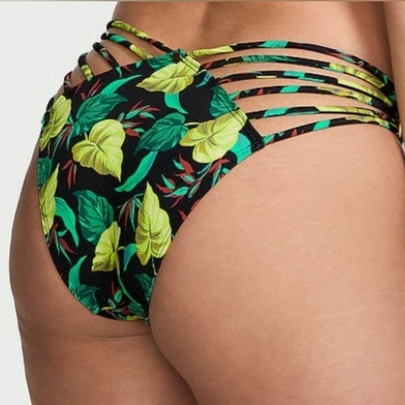 Sold 32DD/XS VS Archives Swim Bombshell Longline Bikini Top Brazilian Bikini Set - Picture 11 of 15